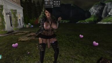 Hermi Sausage Sway - Up Skirt - Cock and Balls Swinging - 6 image