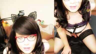 I want to be your cumslut Trans JOI - 11 image