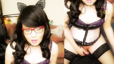 I want to be your cumslut Trans JOI