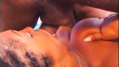 Hot Ebony Threesome - 12 image