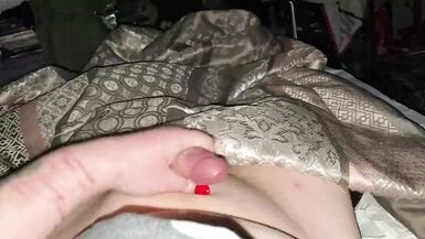 bbw ts Janey late night cum - 15 image