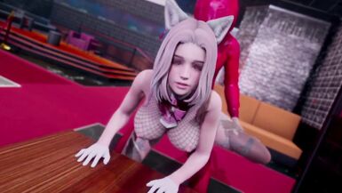 Squirt game: grand prize Futa square to fuck a cat girl - 4 image