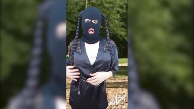 BEAUTIFUL HORNY SHEMALE REALLY LOVES PLAYING HER BIG CLIT - 4 image