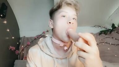 Trans Guy playing close up to camera - 10 image