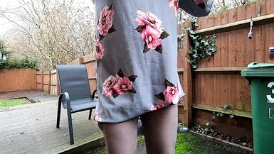 kelly cd feeling horny in the garden - 6 image