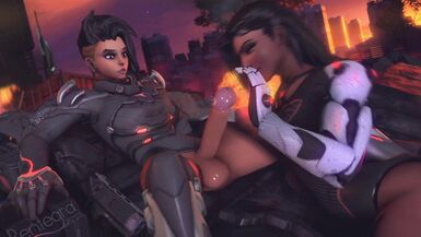 ONLY THE BEST OF FUTANARI OVERWATCH PORN OF 2021 - WITH SOUND - 12 image
