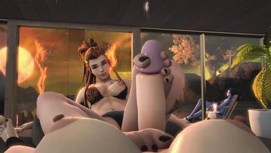 ONLY THE BEST OF FUTANARI OVERWATCH PORN OF 2021 - WITH SOUND - 3 image