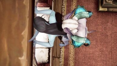 Futanari Demon Fuck Pregnant Elf - 13 image