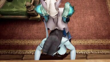 Futanari Demon Fuck Pregnant Elf - 2 image