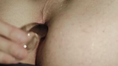 Loo trains his gaping ass with two and three toys at once - 8 image