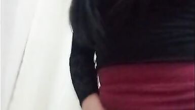 Pretty crossdresser plays with sexual toys in her ass - 2 image