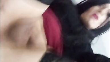 Pretty crossdresser plays with sexual toys in her ass - 3 image