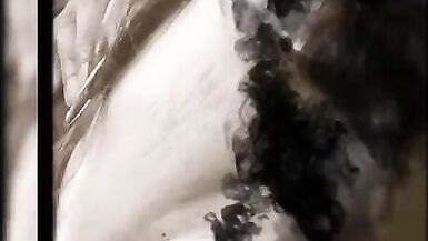 Clouded Discreet Public Sucking of a Black Penis - 13 image