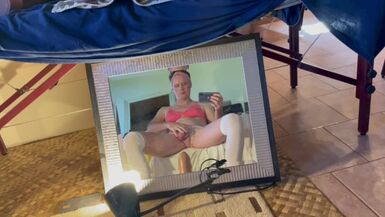 Mirror Pink Shemale Anal - 1 image