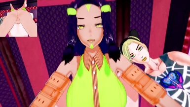 JOJO - Futas Jolyne and Ermes at prison | Male taker POV - 5 image