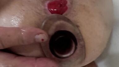 lizzy yum - daily anal #5 lizzy is hungry for dildos again