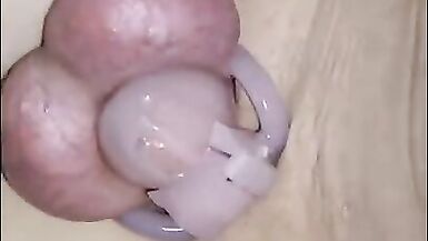 Sissy Mara Jade's Entire Chastity Sissygasm Compilation! - 5 image