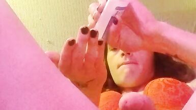 Trans girl Jenny elm anal orgasm to transiberian orchestra