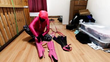 Sissy Maids Armbinder Hogtie - 2 image