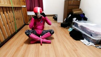 Sissy Maids Armbinder Hogtie - 4 image