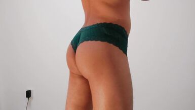 Trans slut in lingerie - 6 image