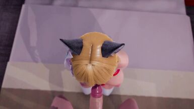 (Futa) Your New Year's gift in the form of a Lumine cat - 5 image