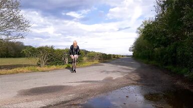 Crossdresser squirting milk, toying ass and masturbating out - 9 image