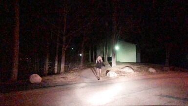 Daring walk in my slutty short dress + high heels gets me tied up ... - 14 image