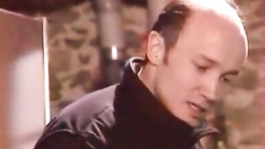 Pimp and prostitute-shemale punished prostitute - 7 image