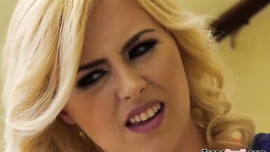 Summer Day tastes tranny cock