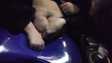 Amateur Goth Transbian PUBLIC Makeout & Head + Bonus Fuk Vid - 5 image