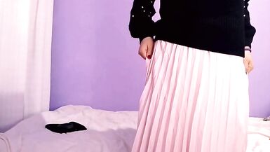 Mi novia me convence de desnudarme frente a la camara | YuriTS