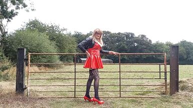 Tranny Milk Maid Making Deliveries - 15 image