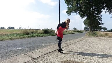 Tranny Milk Maid Making Deliveries - 8 image