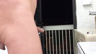 HOT PANTS SHORT SHORTS SLUT PUBLIC DISPLAY SEXY ASS LONG LEGS SISSY CD - 14 image