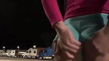 HOT PANTS SHORT SHORTS SLUT PUBLIC DISPLAY SEXY ASS LONG LEGS SISSY CD - 6 image