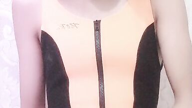 Asian Shemale Masturbation Before Swimming - 14 image