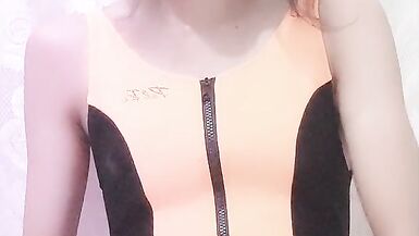 Asian Shemale Masturbation Before Swimming - 2 image