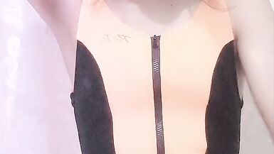 Asian Shemale Masturbation Before Swimming - 6 image