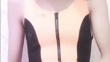 Asian Shemale Masturbation Before Swimming - 9 image