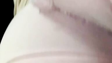 Wild slutty public tease super thin juniors dance cheer shorts tight slutty sissy transgirl - 12 image