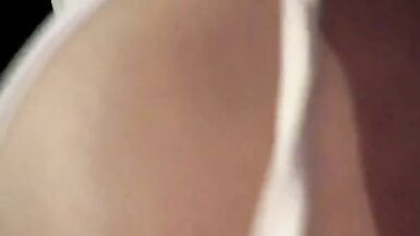 Wild slutty public tease super thin juniors dance cheer shorts tight slutty sissy transgirl - 6 image