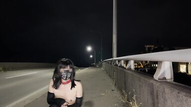 [SISSY] I played with exposure on the bridge at night. - 11 image