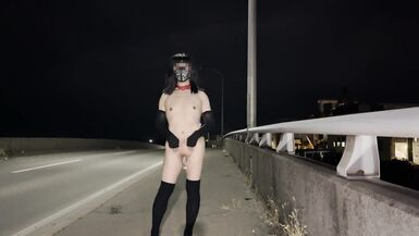 [SISSY] I played with exposure on the bridge at night. - 8 image
