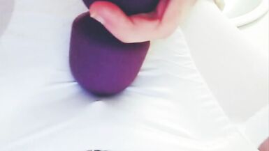 Erika Oak Cums In Chastity From Her Vibrator - 5 image