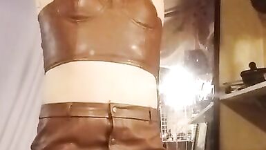 Transgirl Jenny elm play time anal... and choking... and two toys.. - 2 image