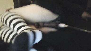 Getting pounded by my fuck machine - 12 image
