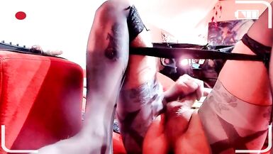 crossdresser having dildo fun and love too show his ass - 11 image