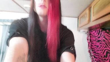 Trapped by a sexy tranny POV roleplay - 4 image