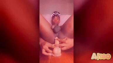 AJ180 Spreads Her Hole for You in A Doll & Her Dildo teaser - 14 image